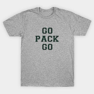 Go Pack Go- Green Bay Packer T-Shirt